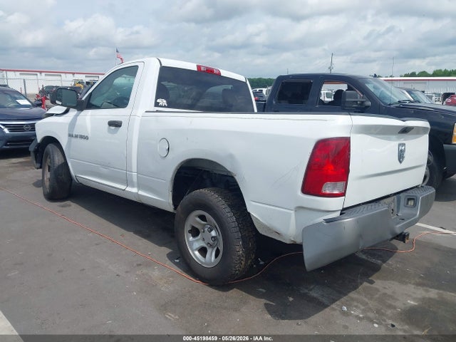 2011 Ram Ram 1500 St მანქანა იყიდება აუქციონზე, vin: 3D7JB1EP6BG591711, აუქციონის ნომერი: 45198459