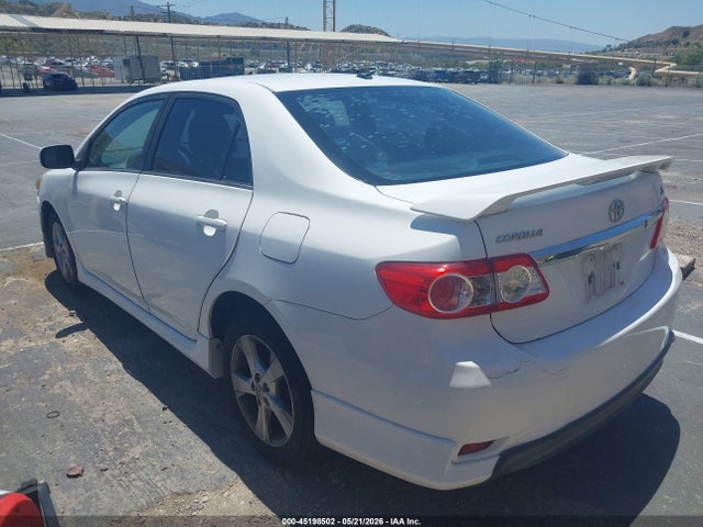 2011 Toyota Corolla S მანქანა იყიდება აუქციონზე, vin: 2T1BU4EE2BC730459, აუქციონის ნომერი: 45198502