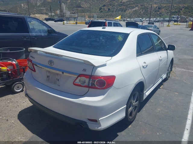 2011 Toyota Corolla S მანქანა იყიდება აუქციონზე, vin: 2T1BU4EE2BC730459, აუქციონის ნომერი: 45198502