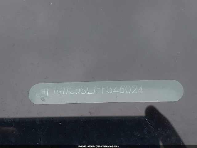 45198506 :رقم المزاد ، 1G11C5SL1FF346024 vin ، 2015 Chevrolet Malibu 1lt مزاد بيع