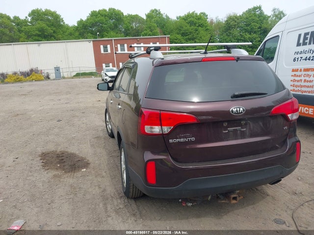 2015 Kia Sorento Lx V6 მანქანა იყიდება აუქციონზე, vin: 5XYKTDA74FG646938, აუქციონის ნომერი: 45198517