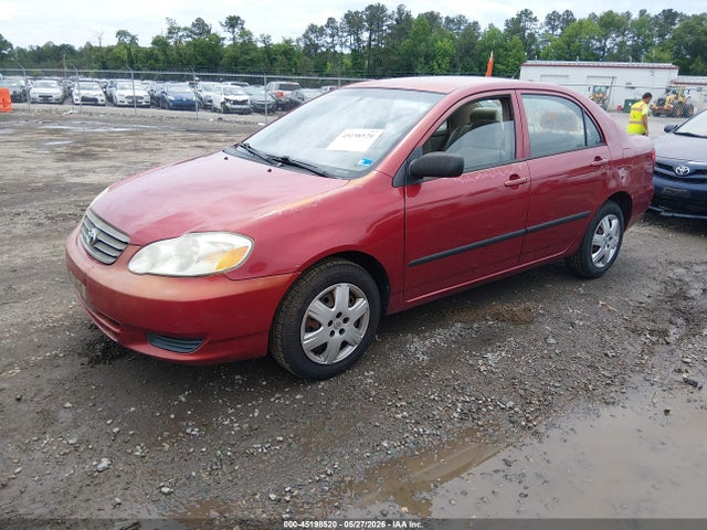 45198520 :رقم المزاد ، 2T1BR32E94C245397 vin ، 2004 Toyota Corolla Ce مزاد بيع