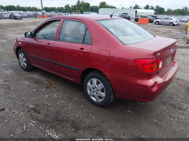 45198520 :رقم المزاد ، 2T1BR32E94C245397 vin ، 2004 Toyota Corolla Ce مزاد بيع