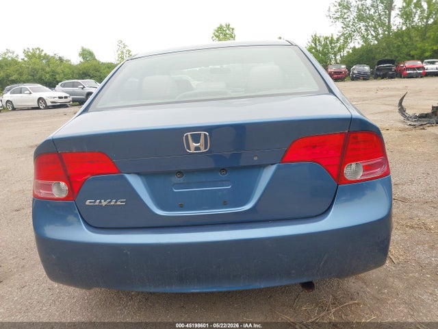 2008 Honda Civic Lx მანქანა იყიდება აუქციონზე, vin: 1HGFA16548L052825, აუქციონის ნომერი: 45198601