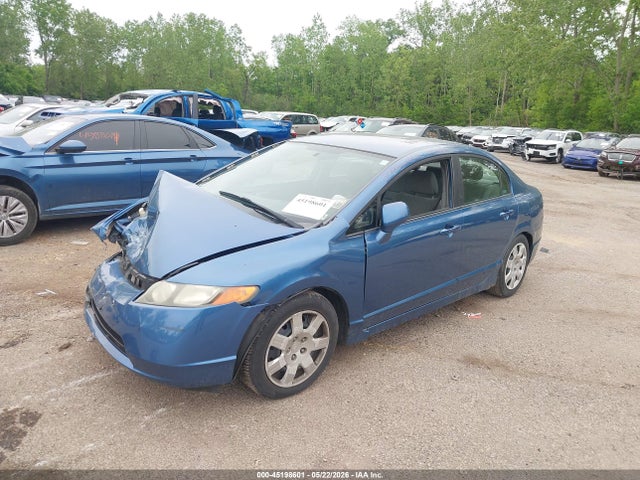 2008 Honda Civic Lx მანქანა იყიდება აუქციონზე, vin: 1HGFA16548L052825, აუქციონის ნომერი: 45198601