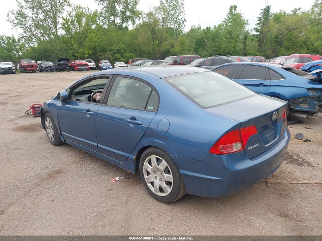 2008 Honda Civic Lx მანქანა იყიდება აუქციონზე, vin: 1HGFA16548L052825, აუქციონის ნომერი: 45198601