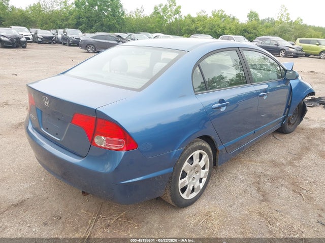 2008 Honda Civic Lx მანქანა იყიდება აუქციონზე, vin: 1HGFA16548L052825, აუქციონის ნომერი: 45198601