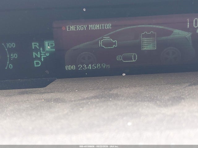 45198606 :رقم المزاد ، JTDKN3DU2D1724572 vin ، 2013 Toyota Prius Three مزاد بيع
