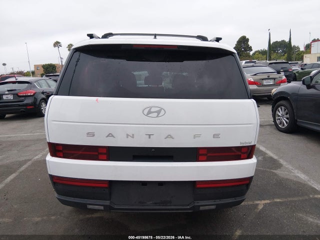Aukcja sprzedaży 2025 Hyundai Santa Fe Hybrid Sel, vin: 5NMP24G16SH055134, numer aukcji: 45198678