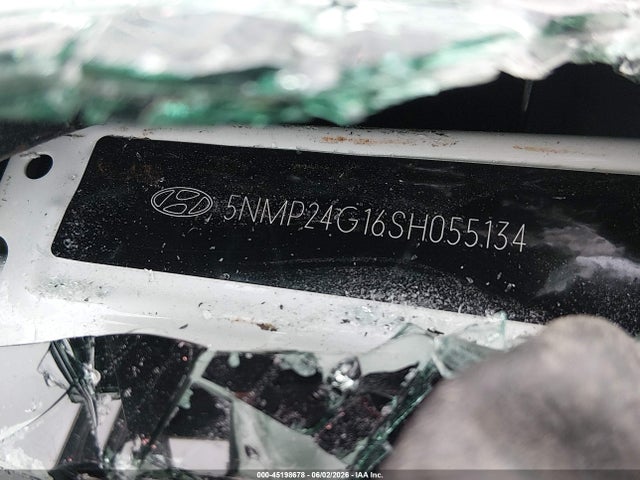Aukcja sprzedaży 2025 Hyundai Santa Fe Hybrid Sel, vin: 5NMP24G16SH055134, numer aukcji: 45198678