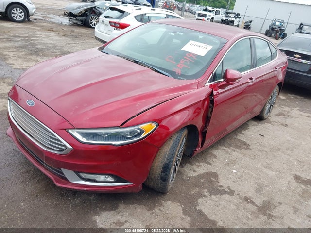 Продажа на аукционе авто 2017 Ford Fusion Se, vin: 3FA6P0T93HR291675, номер лота: 45198721