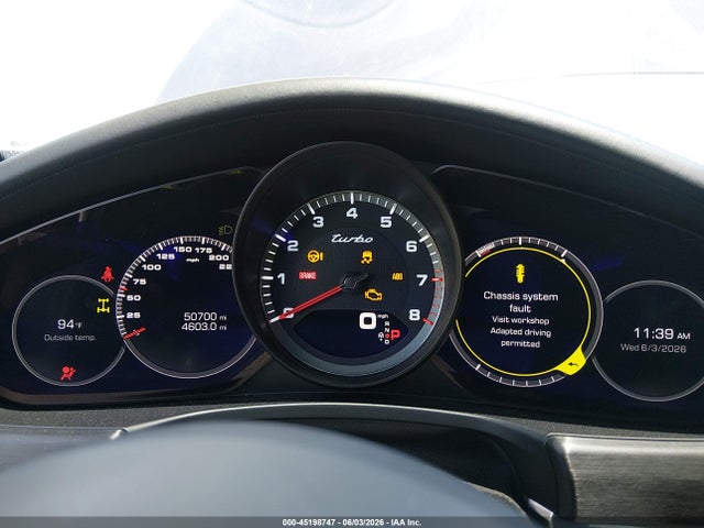 Продаж на аукціоні авто 2020 Porsche Panamera Turbo, vin: WP0AF2A77LL150278, номер лоту: 45198747