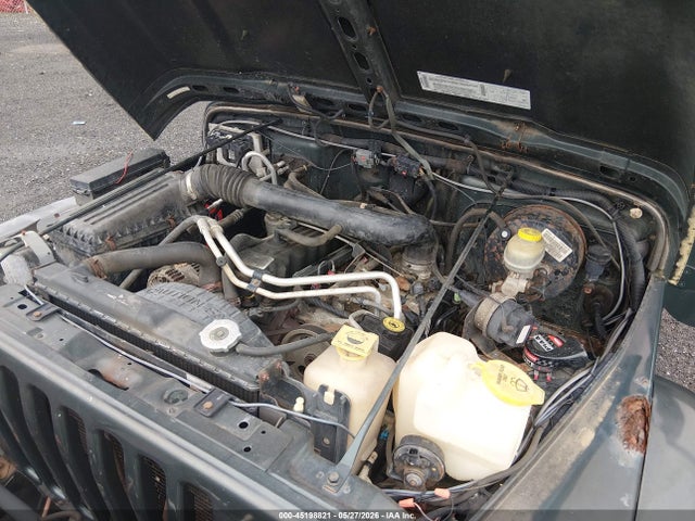 2003 Jeep Wrangler Sahara მანქანა იყიდება აუქციონზე, vin: 1J4FA59S43P376862, აუქციონის ნომერი: 45198821