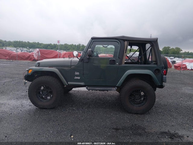 2003 Jeep Wrangler Sahara მანქანა იყიდება აუქციონზე, vin: 1J4FA59S43P376862, აუქციონის ნომერი: 45198821