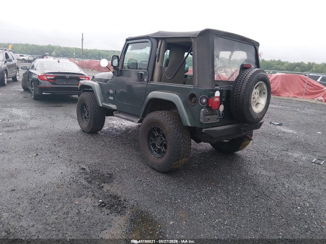 2003 Jeep Wrangler Sahara მანქანა იყიდება აუქციონზე, vin: 1J4FA59S43P376862, აუქციონის ნომერი: 45198821