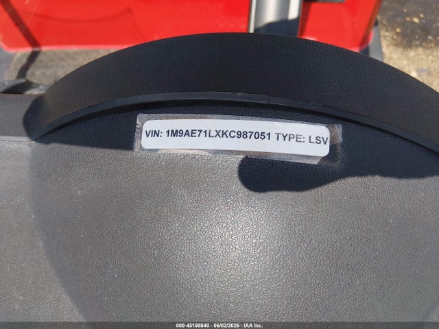 Midsouth Golf Cart 2019 1M9AE71LXKC987051 Image 9