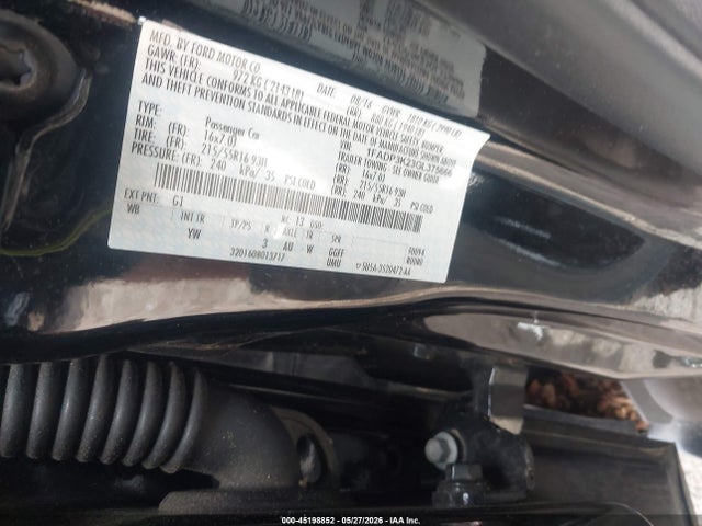 2016 Ford Focus Se მანქანა იყიდება აუქციონზე, vin: 1FADP3K23GL375666, აუქციონის ნომერი: 45198852