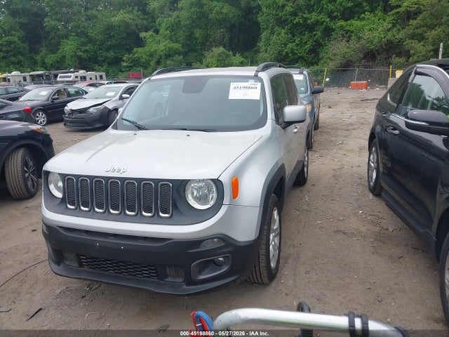 2017 Jeep Renegade Latitude 4x4 მანქანა იყიდება აუქციონზე, vin: ZACCJBBB9HPF65549, აუქციონის ნომერი: 45198860