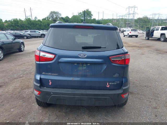 Aukcja sprzedaży 2021 Ford Ecosport Se, vin: MAJ6S3GL5MC410745, numer aukcji: 45198873