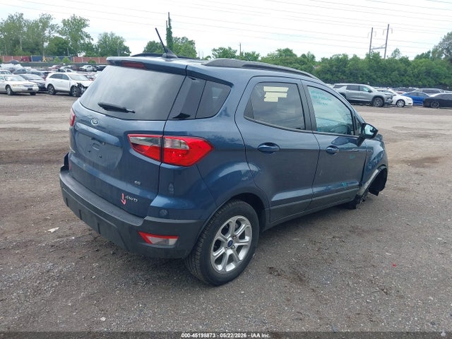 Aukcja sprzedaży 2021 Ford Ecosport Se, vin: MAJ6S3GL5MC410745, numer aukcji: 45198873