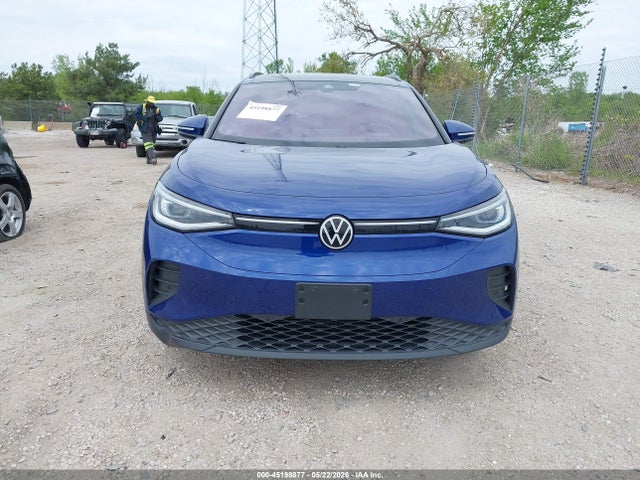 2021 Volkswagen Id.4 Awd Pro S მანქანა იყიდება აუქციონზე, vin: WVGGNPE22MP056906, აუქციონის ნომერი: 45198877