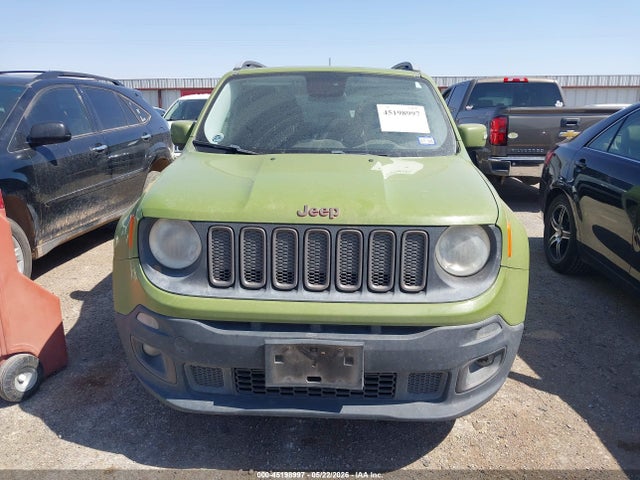 2016 Jeep Renegade 75th Anniversary მანქანა იყიდება აუქციონზე, vin: ZACCJABT6GPC63296, აუქციონის ნომერი: 45198997