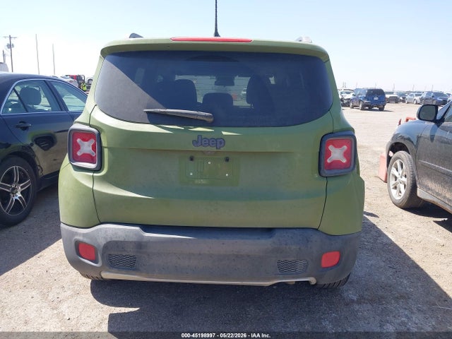 2016 Jeep Renegade 75th Anniversary მანქანა იყიდება აუქციონზე, vin: ZACCJABT6GPC63296, აუქციონის ნომერი: 45198997