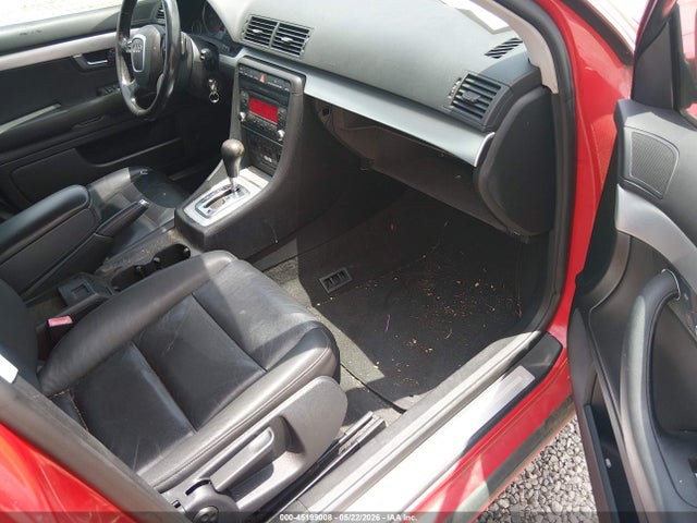 Aukcja sprzedaży 2008 Audi A4 2.0t/2.0t Special Edition, vin: WAUAF78EX8A116000, numer aukcji: 45199008