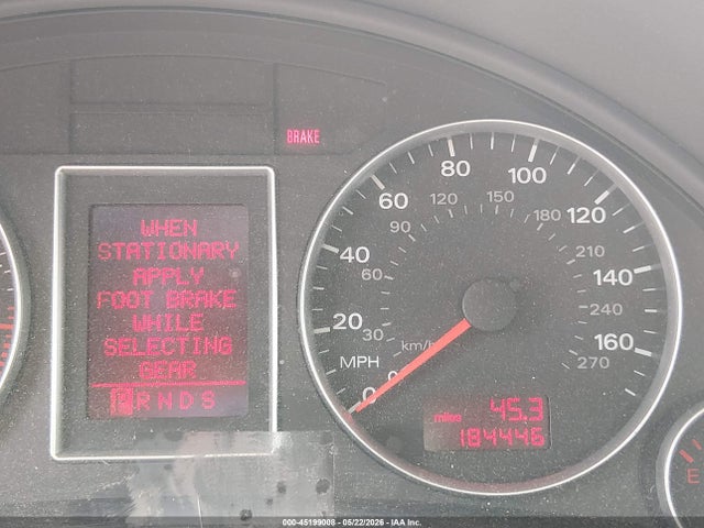 Aukcja sprzedaży 2008 Audi A4 2.0t/2.0t Special Edition, vin: WAUAF78EX8A116000, numer aukcji: 45199008