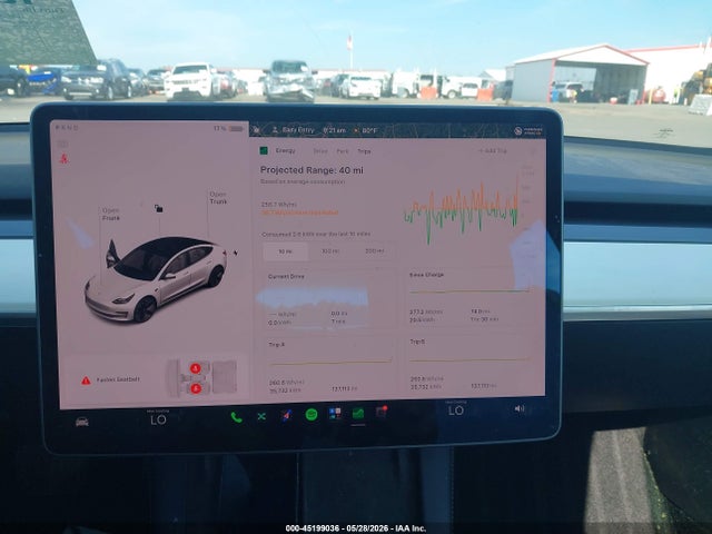 Tesla Model 3 Long Range 2021 5YJ3E1EBXMF059692 Image 7