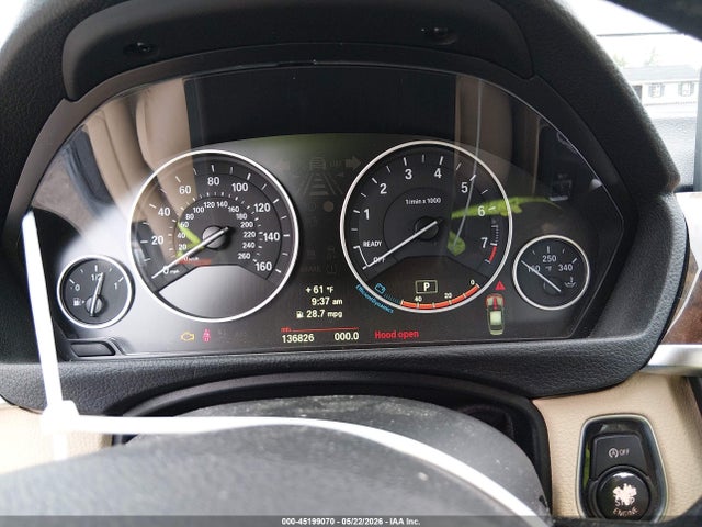 2013 Bmw 328i Xdrive მანქანა იყიდება აუქციონზე, vin: WBA3B5G51DNS04141, აუქციონის ნომერი: 45199070