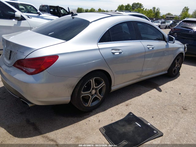 45199078 :رقم المزاد ، WDDSJ4GB7EN072558 vin ، 2014 Mercedes-benz Cla 250 4matic مزاد بيع