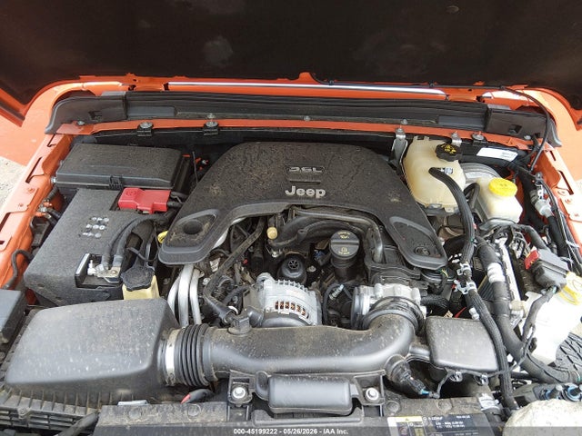 2018 Jeep Wrangler Unlimited Sahara 4x4 მანქანა იყიდება აუქციონზე, vin: 1C4HJXEG5JW243977, აუქციონის ნომერი: 45199222