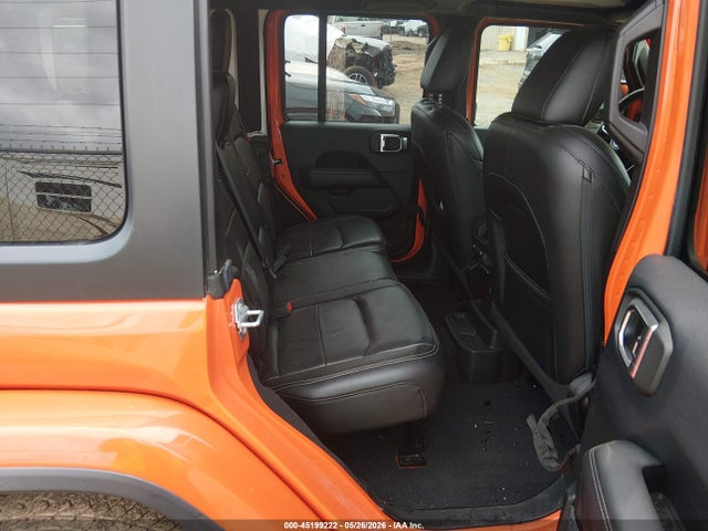 2018 Jeep Wrangler Unlimited Sahara 4x4 მანქანა იყიდება აუქციონზე, vin: 1C4HJXEG5JW243977, აუქციონის ნომერი: 45199222