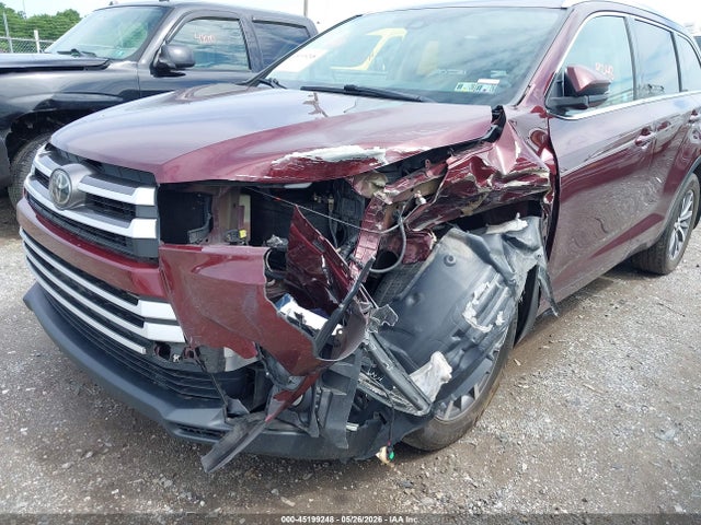 Aukcja sprzedaży 2017 Toyota Highlander Xle, vin: 5TDJZRFH3HS414796, numer aukcji: 45199248