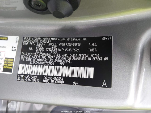 Продаж на аукціоні авто 2021 Lexus Rx 350, vin: 2T2HZMAA4MC213452, номер лоту: 45199253
