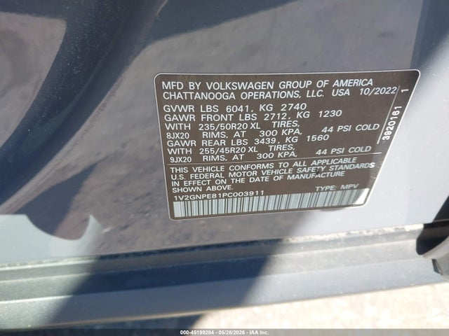 Volkswagen Id.4 Awd Pro S/awd Pro S Plus 2023 1V2GNPE81PC003911 Image 9