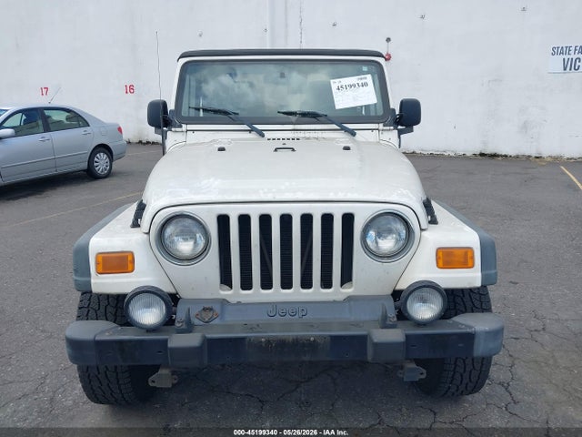 45199340 :رقم المزاد ، 1J4FA49S04P744336 vin ، 2004 Jeep Wrangler Sport مزاد بيع