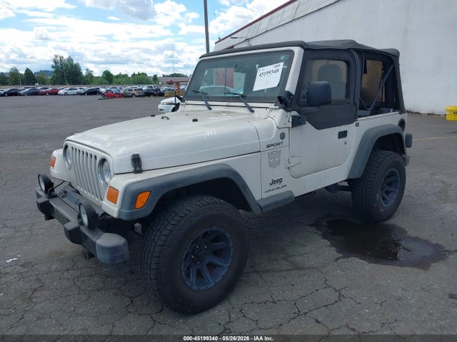 45199340 :رقم المزاد ، 1J4FA49S04P744336 vin ، 2004 Jeep Wrangler Sport مزاد بيع