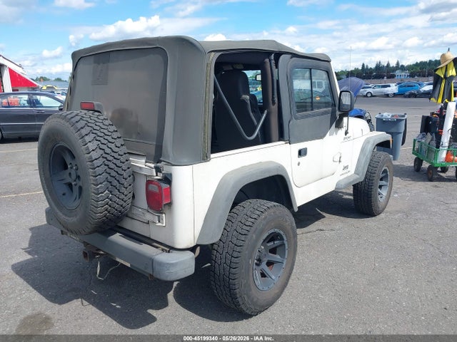 45199340 :رقم المزاد ، 1J4FA49S04P744336 vin ، 2004 Jeep Wrangler Sport مزاد بيع