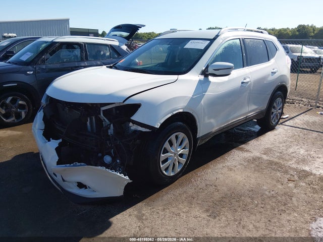 2016 Nissan Rogue S მანქანა იყიდება აუქციონზე, vin: 5N1AT2MV7GC827138, აუქციონის ნომერი: 45199362