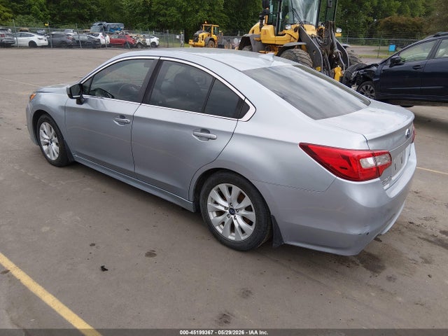 2017 Subaru Legacy 2.5i Premium მანქანა იყიდება აუქციონზე, vin: 4S3BNAC61H3036726, აუქციონის ნომერი: 45199367