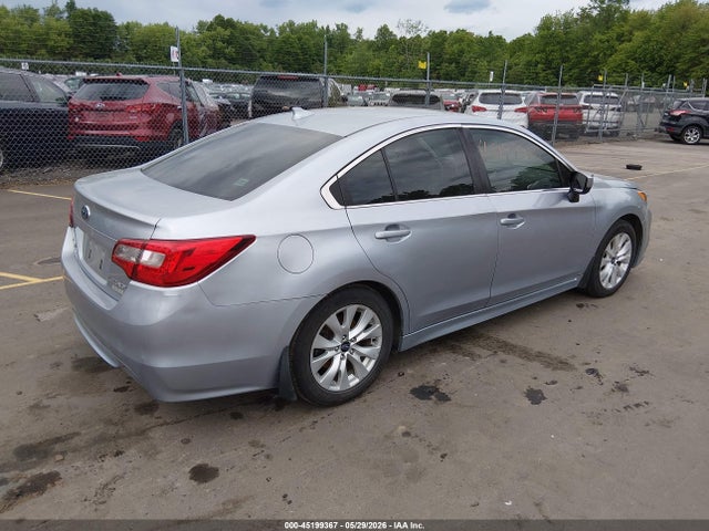 2017 Subaru Legacy 2.5i Premium მანქანა იყიდება აუქციონზე, vin: 4S3BNAC61H3036726, აუქციონის ნომერი: 45199367