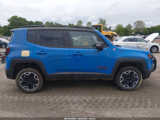Продажа на аукционе авто 2015 Jeep Renegade Trailhawk, vin: ZACCJBCT9FPB50705, номер лота: 45199385