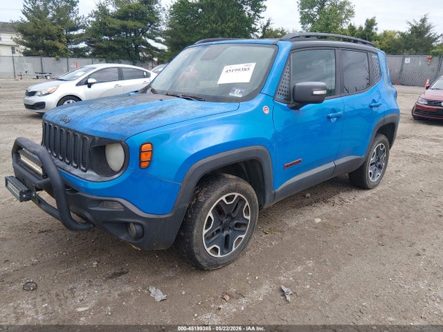 Продажа на аукционе авто 2015 Jeep Renegade Trailhawk, vin: ZACCJBCT9FPB50705, номер лота: 45199385