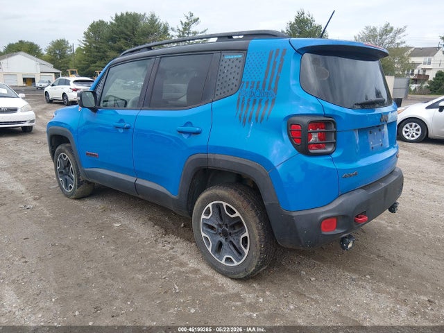 Продажа на аукционе авто 2015 Jeep Renegade Trailhawk, vin: ZACCJBCT9FPB50705, номер лота: 45199385