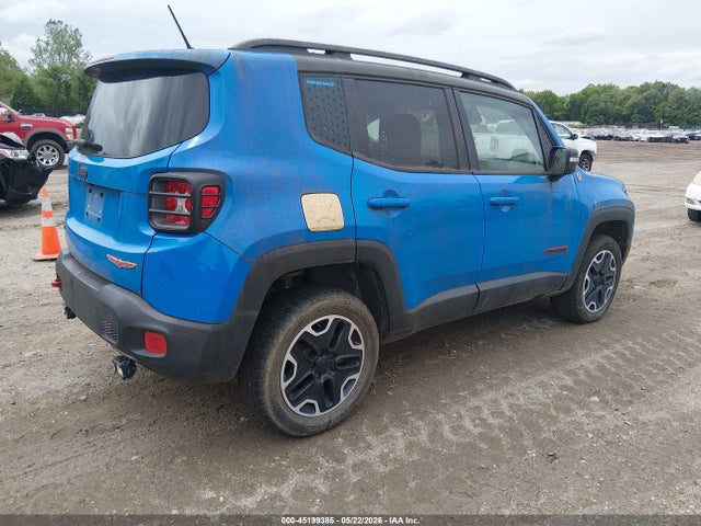 Продажа на аукционе авто 2015 Jeep Renegade Trailhawk, vin: ZACCJBCT9FPB50705, номер лота: 45199385