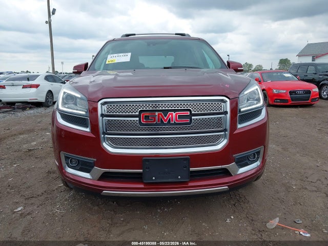 45199388 :رقم المزاد ، 1GKKVTKD0FJ175965 vin ، 2015 Gmc Acadia Denali مزاد بيع