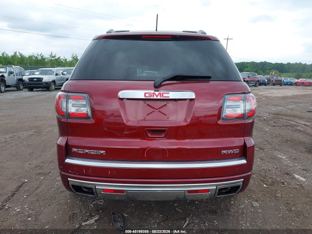 45199388 :رقم المزاد ، 1GKKVTKD0FJ175965 vin ، 2015 Gmc Acadia Denali مزاد بيع