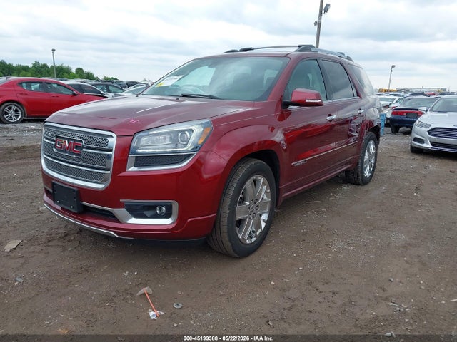 45199388 :رقم المزاد ، 1GKKVTKD0FJ175965 vin ، 2015 Gmc Acadia Denali مزاد بيع